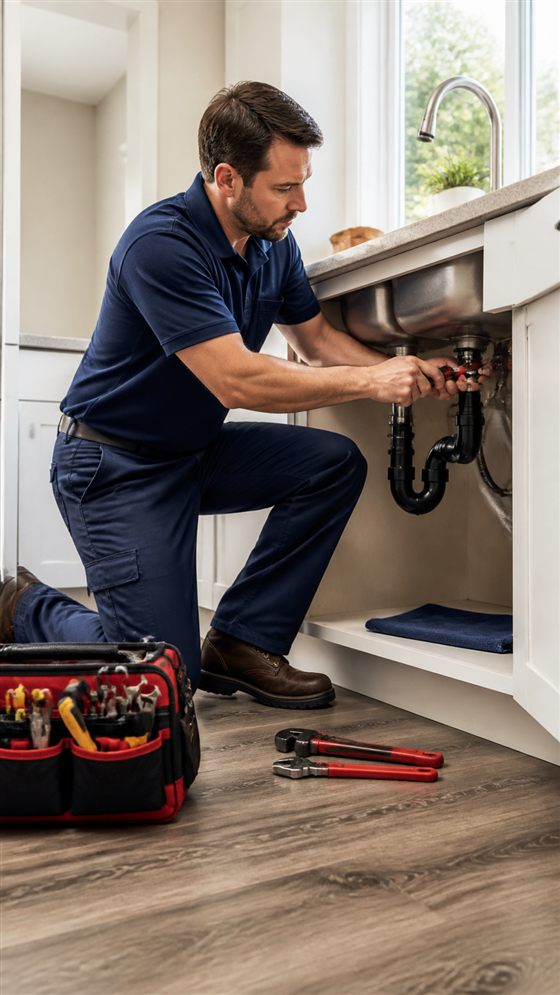 A local service professional at work
